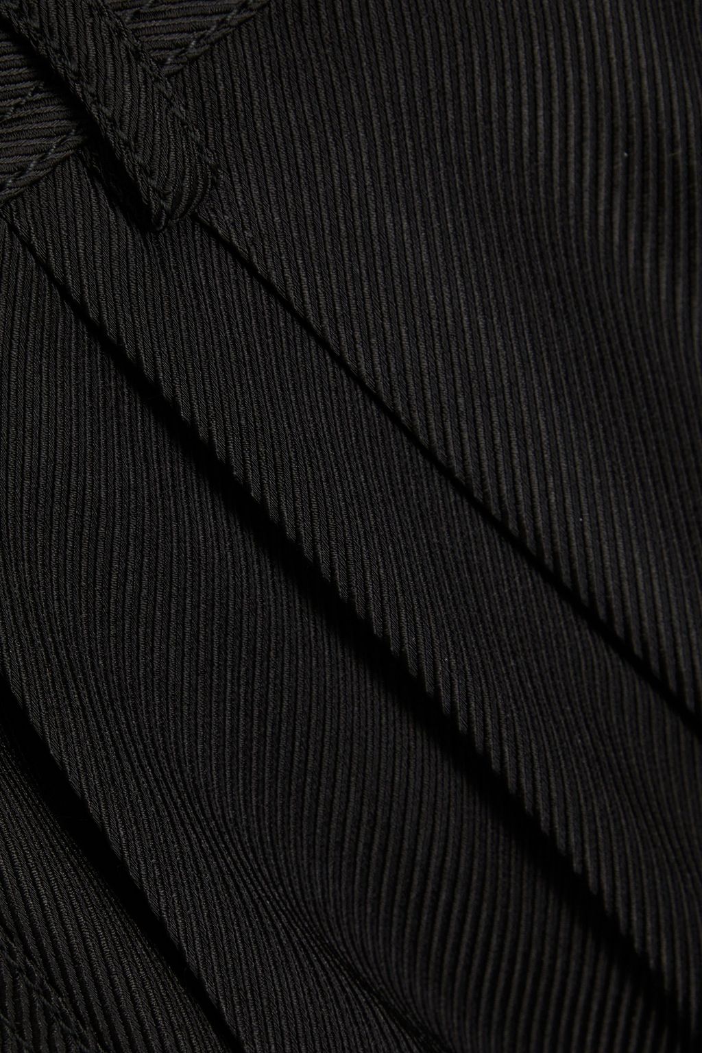 PUCCI Pleated satin-twill straight-leg pants