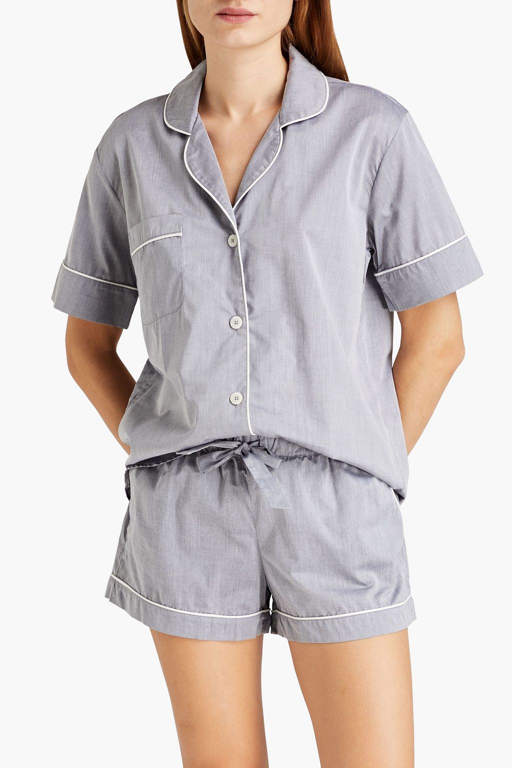 DESMOND & DEMPSEY Cottonvoile pajama set THE