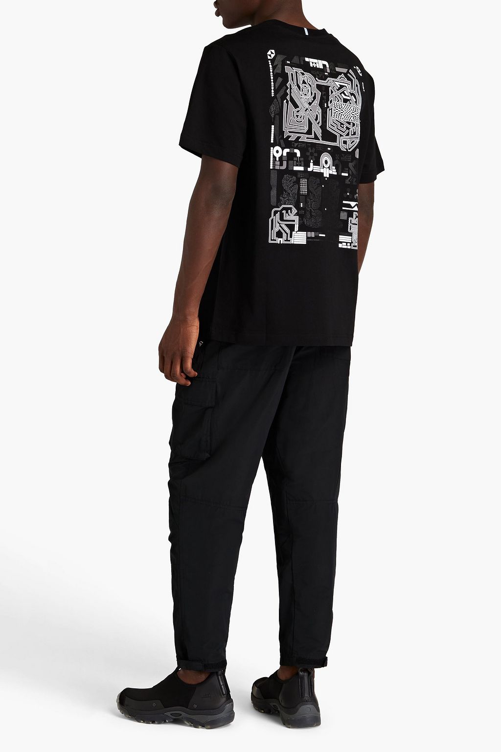 MCQ ALEXANDER MCQUEEN Printed cotton-jersey T-shirt