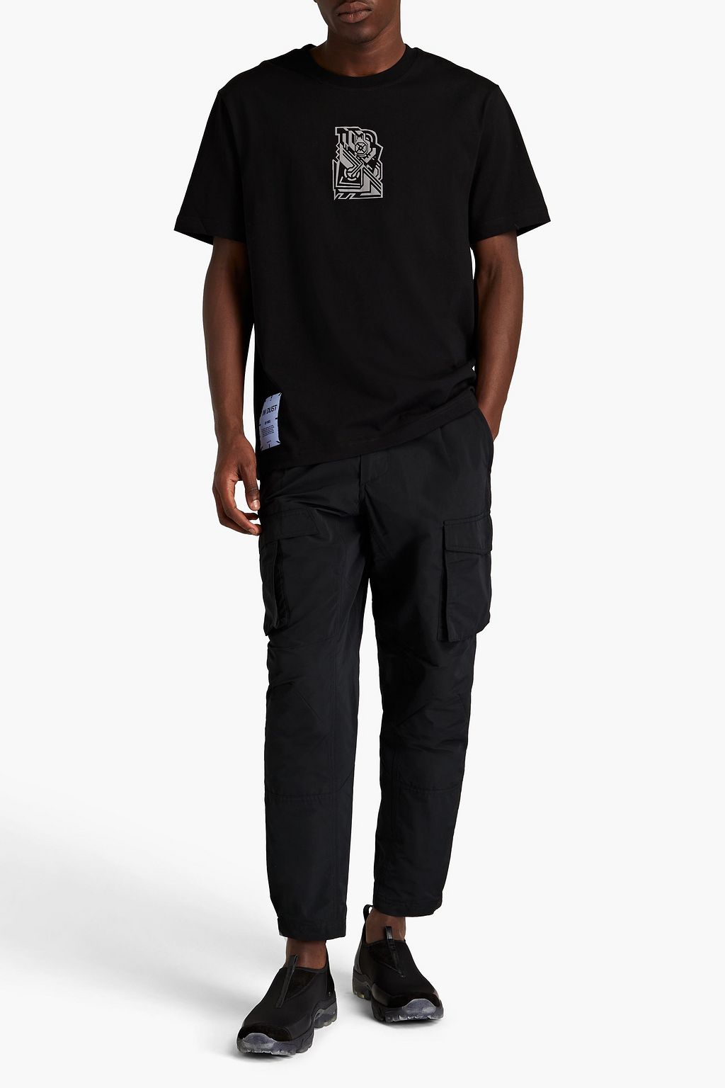 MCQ ALEXANDER MCQUEEN Printed cotton-jersey T-shirt