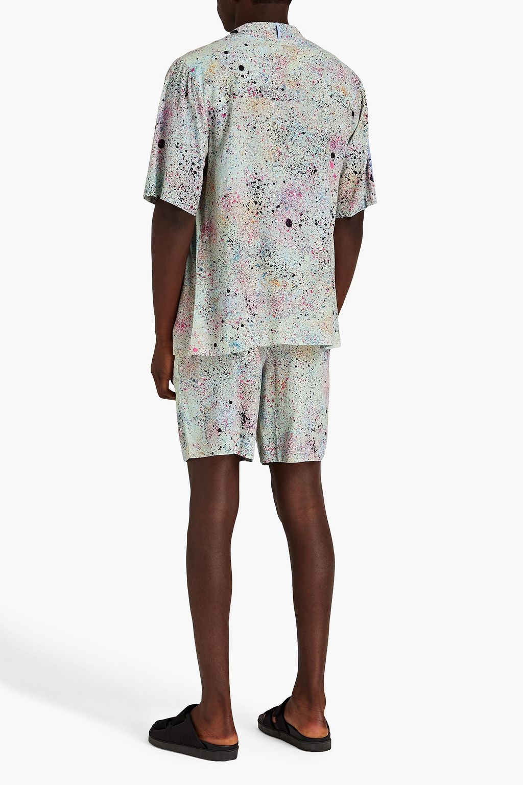 MCQ ALEXANDER MCQUEEN Bedrucktes Hemd aus Webstoff
