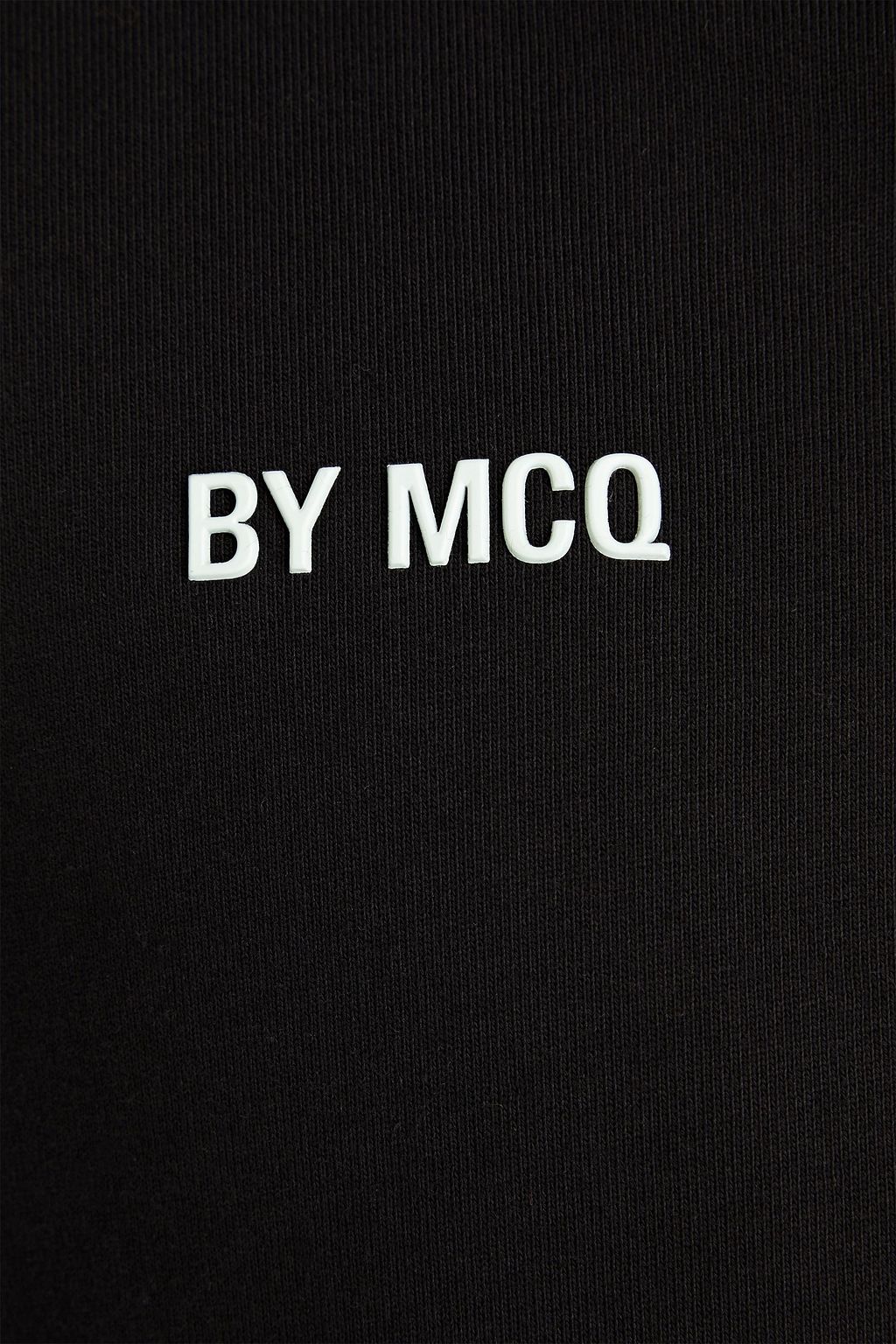 MCQ ALEXANDER MCQUEEN Appliquéd printed French cotton-terry hoodie