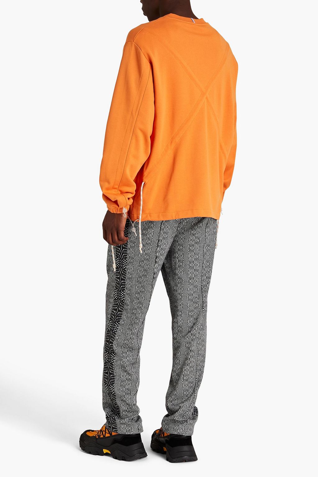 MCQ ALEXANDER MCQUEEN Logo-appliquéd French cotton-terry sweatshirt
