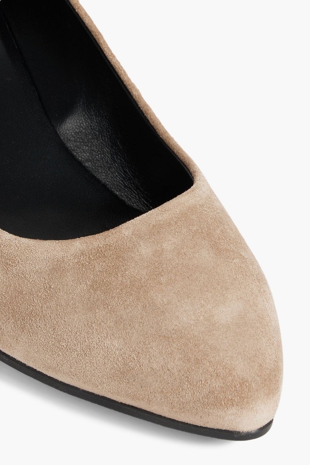 TOD'S Gomma T50 suede wedge pumps
