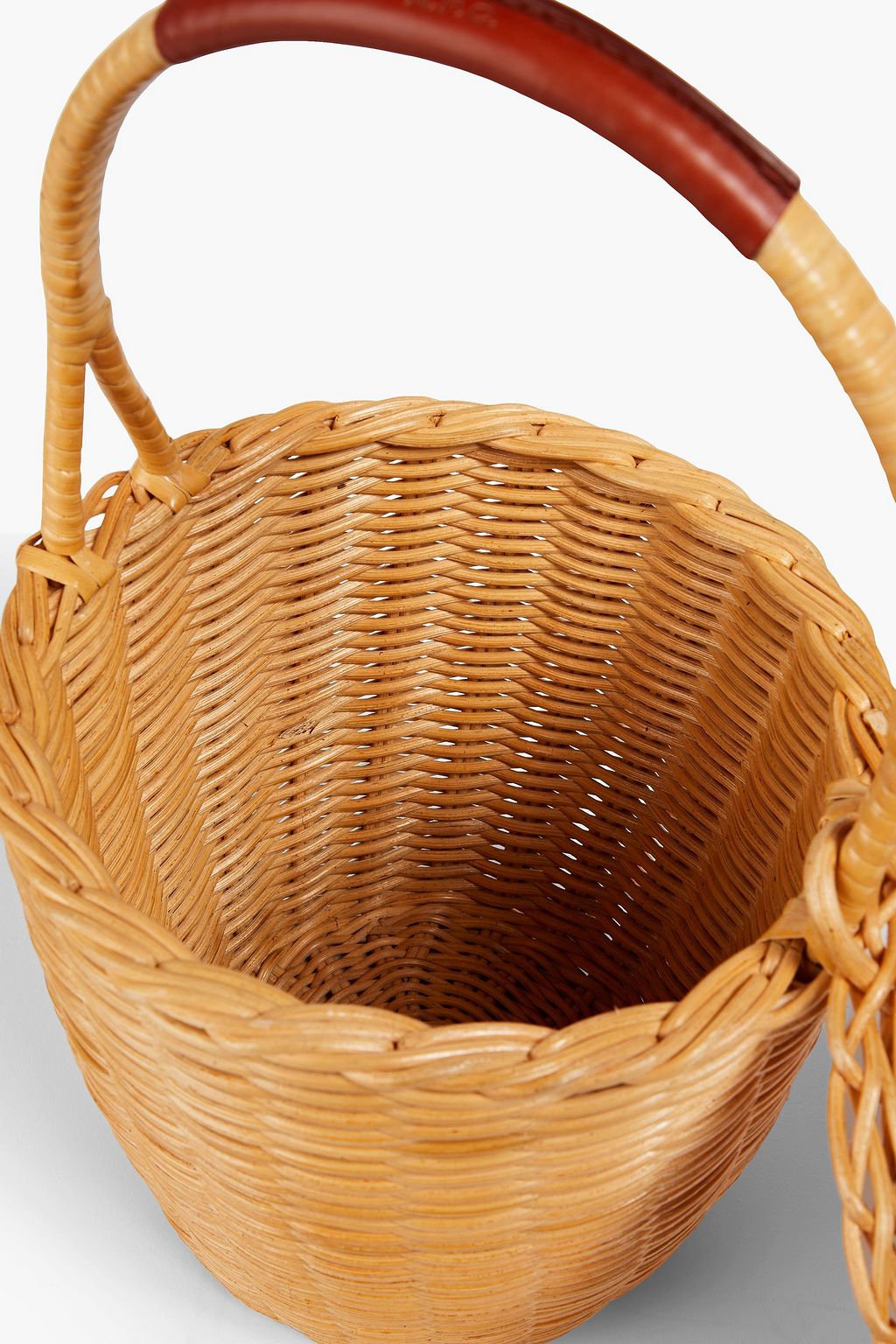 A.P.C. Panier Jane wicker bucket bag