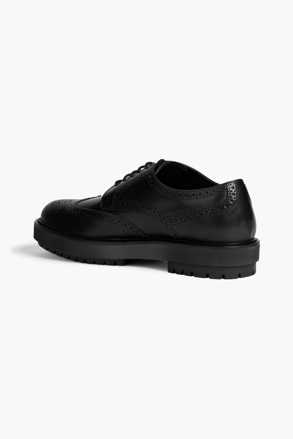 TOD'S Perforated leather derby shoes