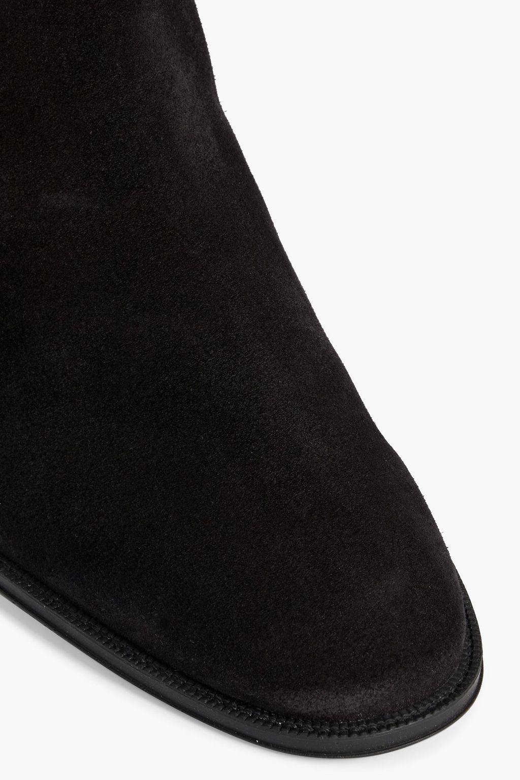 TOD'S Fringed suede ankle boots