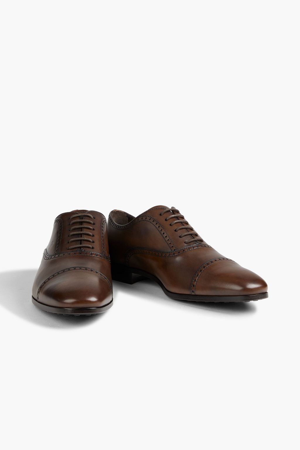 TOD'S Leather Oxford shoes