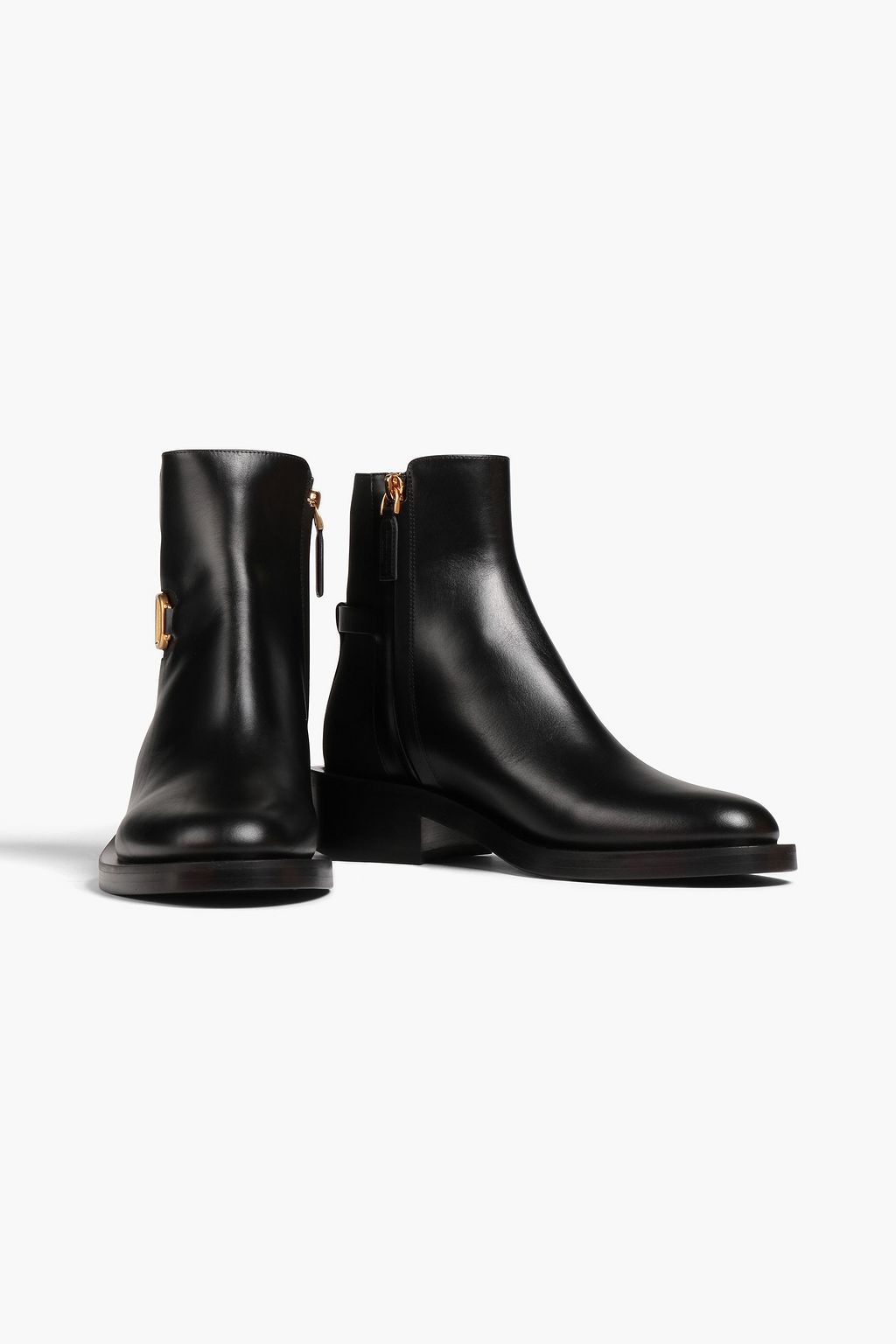 VALENTINO GARAVANI VLOGO leather ankle boots