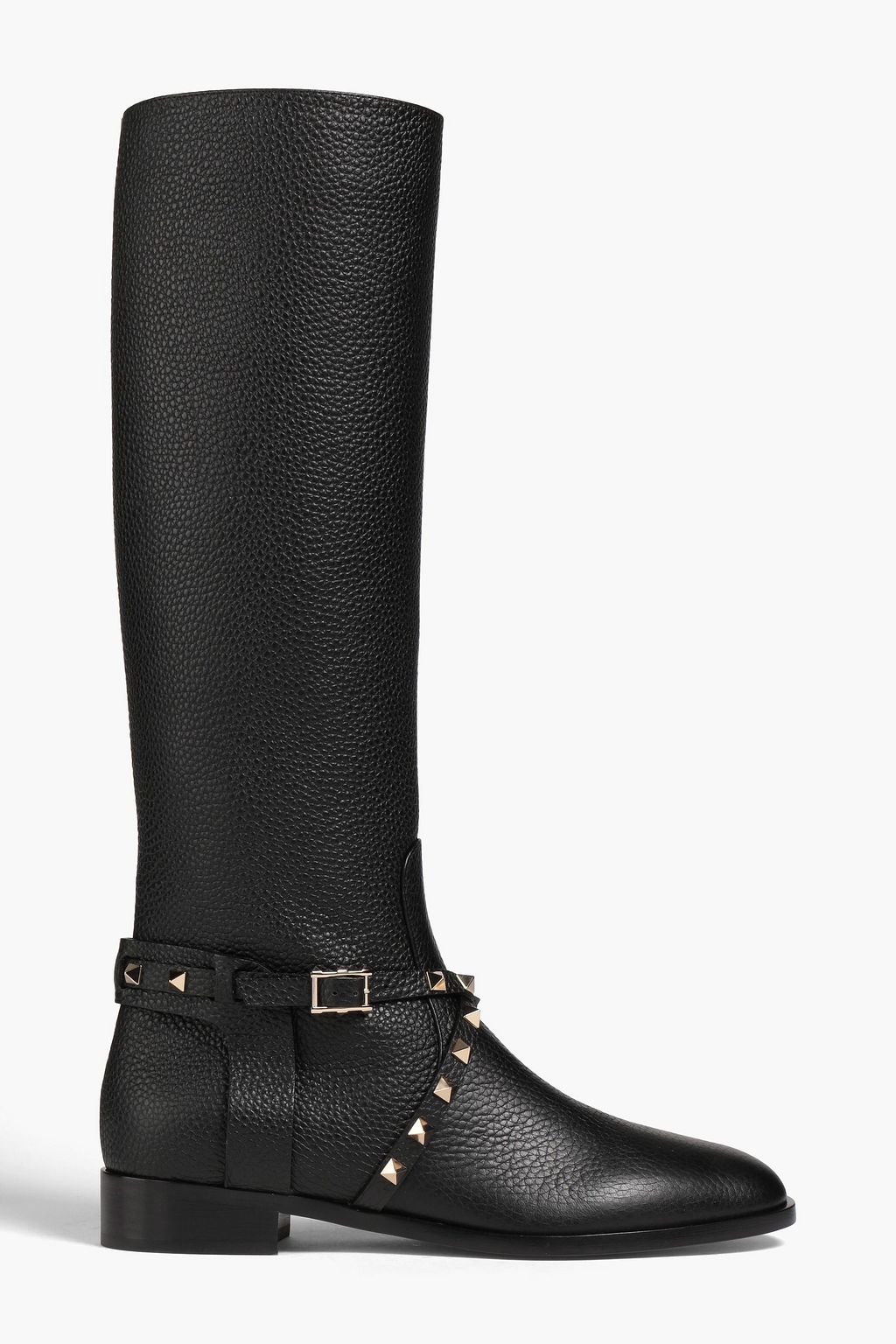 Valentino rockstud over store the knee boots