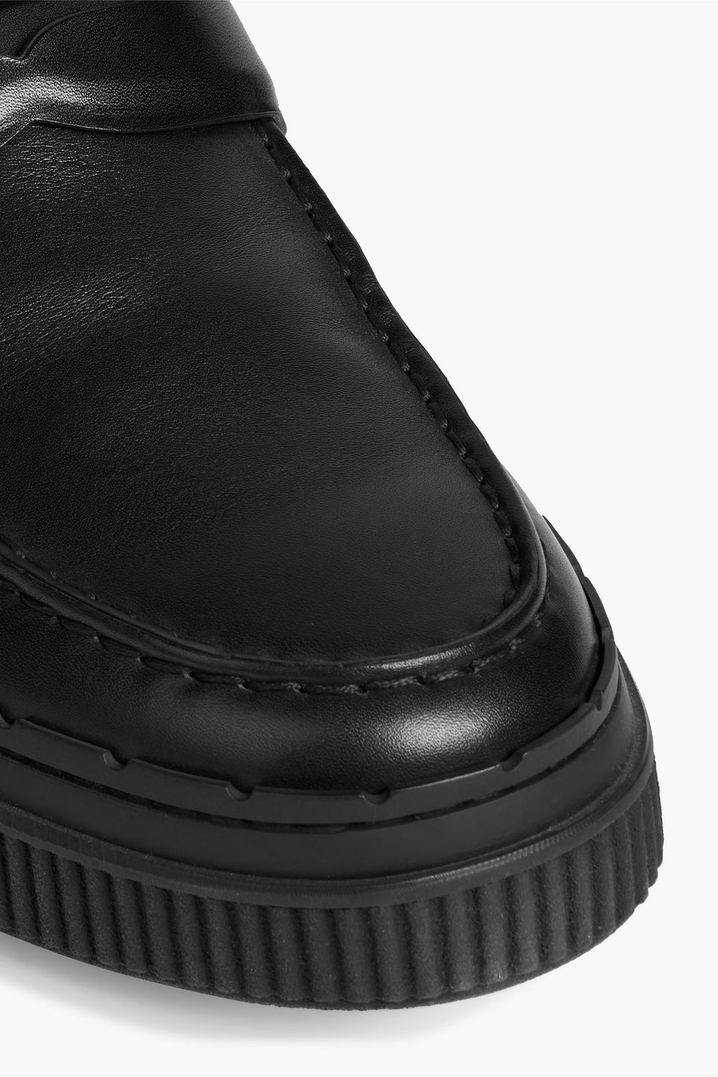 TOD'S Gomma leather penny loafers