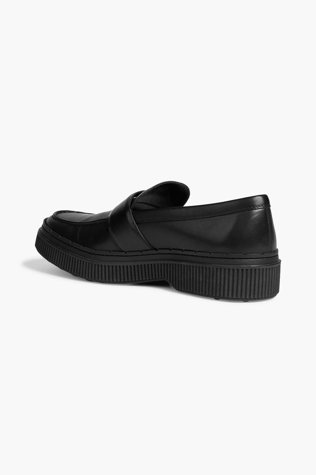 TOD'S Gomma leather penny loafers