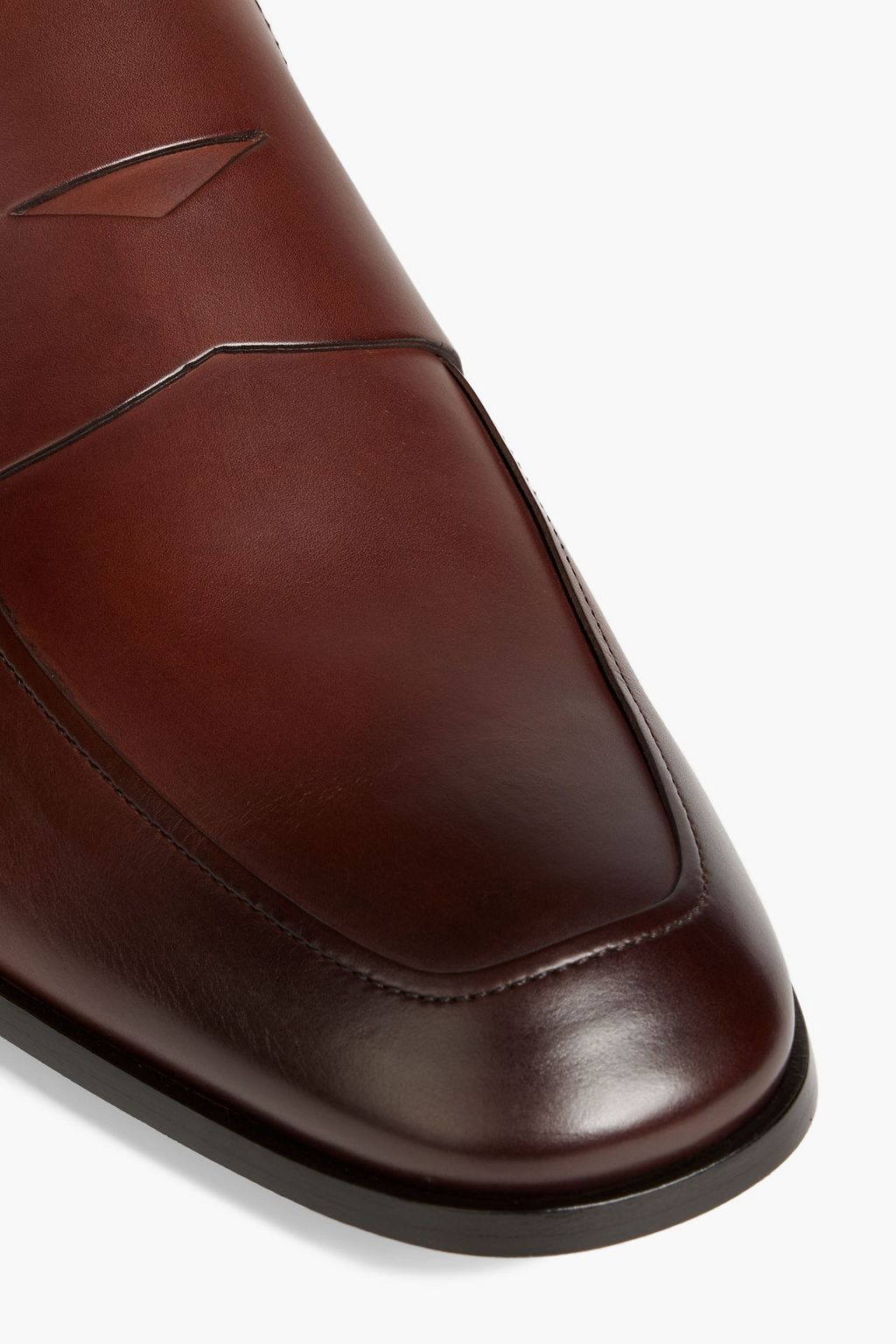 TOD'S Leather penny loafers