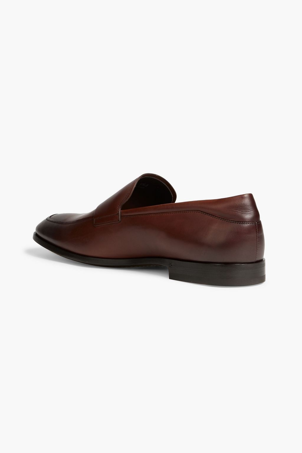 TOD'S Leather penny loafers
