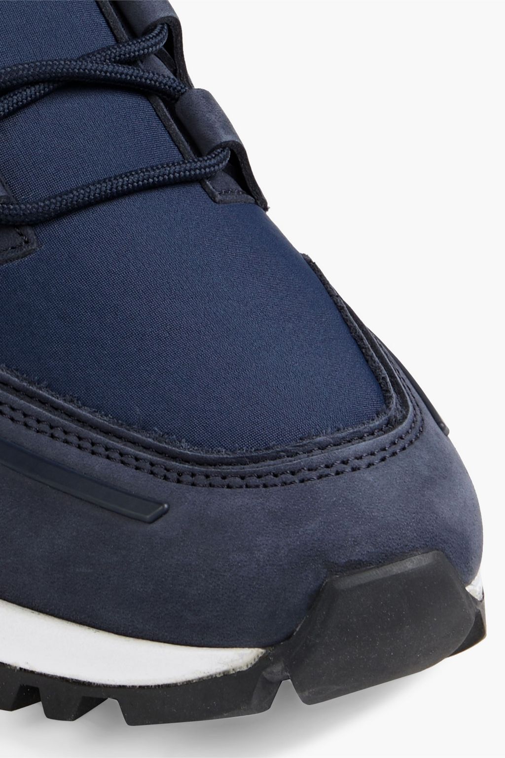 TOD'S Neoprene and suede sneakers