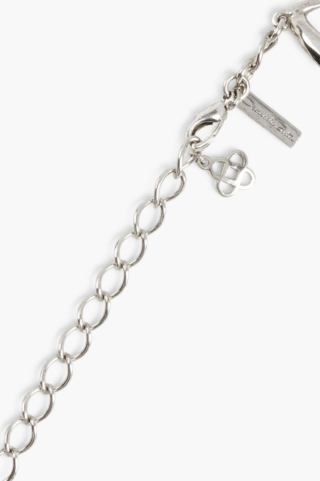 OSCAR DE LA RENTA Silver-tone necklace