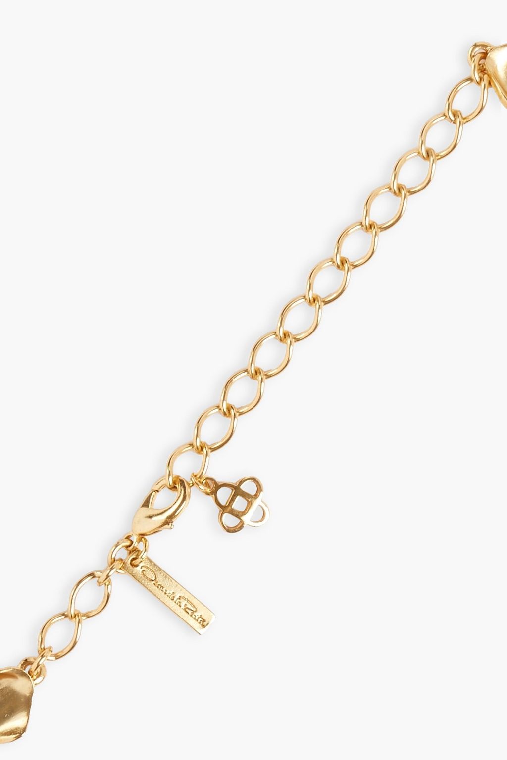 OSCAR DE LA RENTA Gold-tone necklace