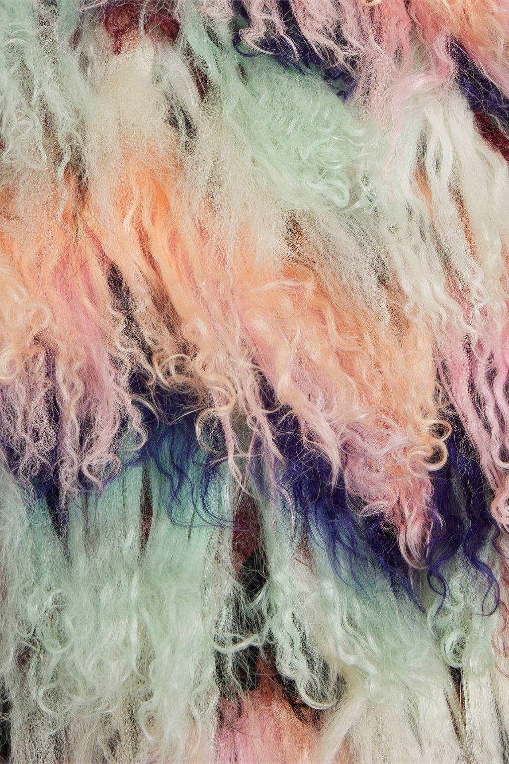 CAMILLA Printed shearling jacket