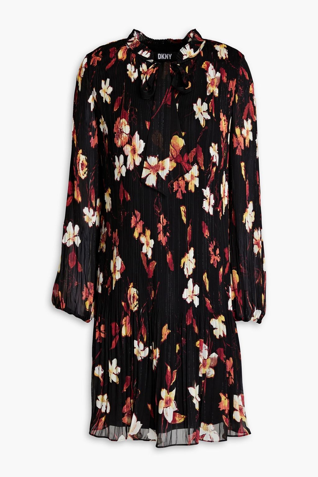 Dkny pleated dress discount