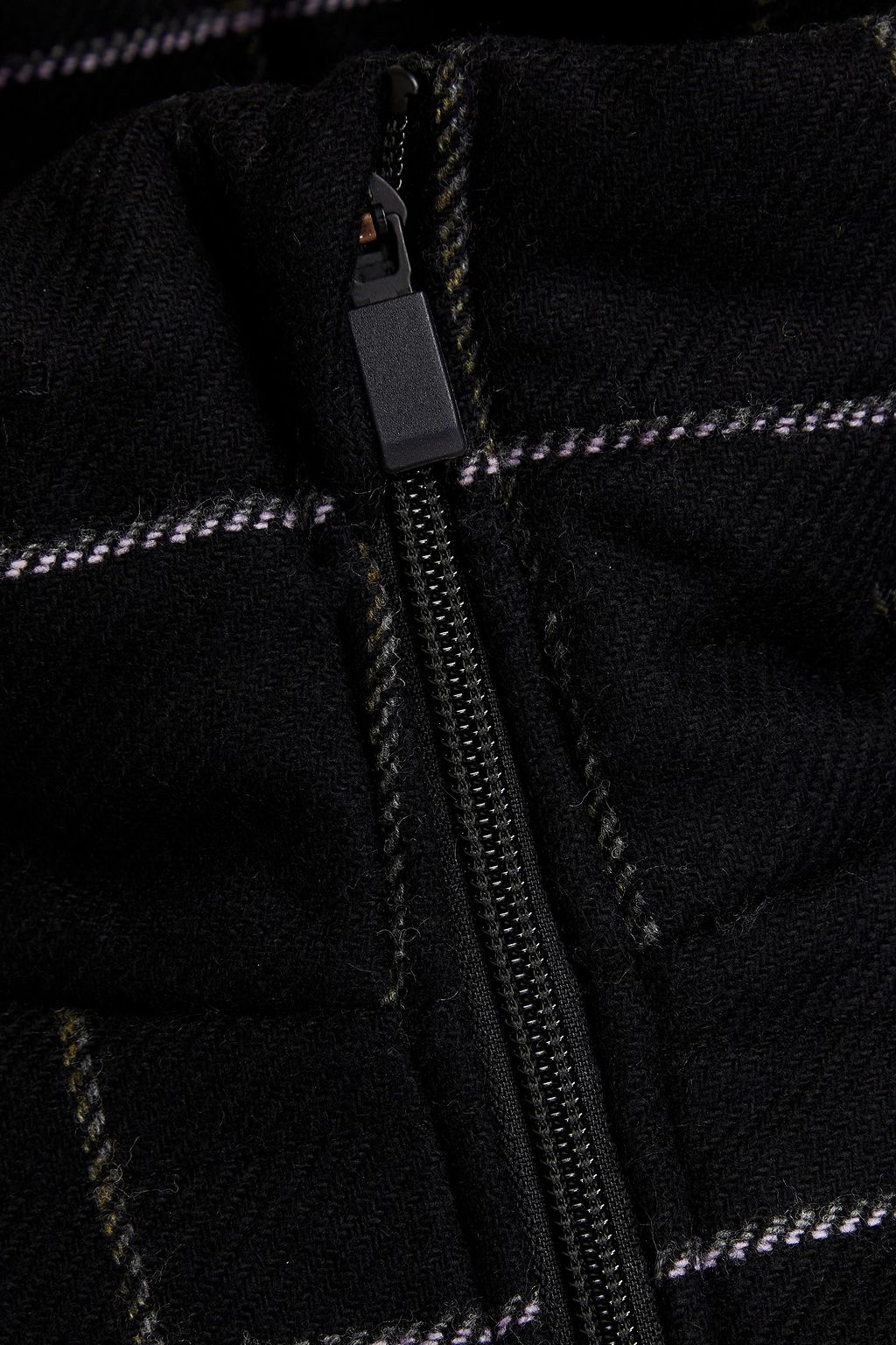 MCQ ALEXANDER MCQUEEN Appliquéd checked wool-twill jacket