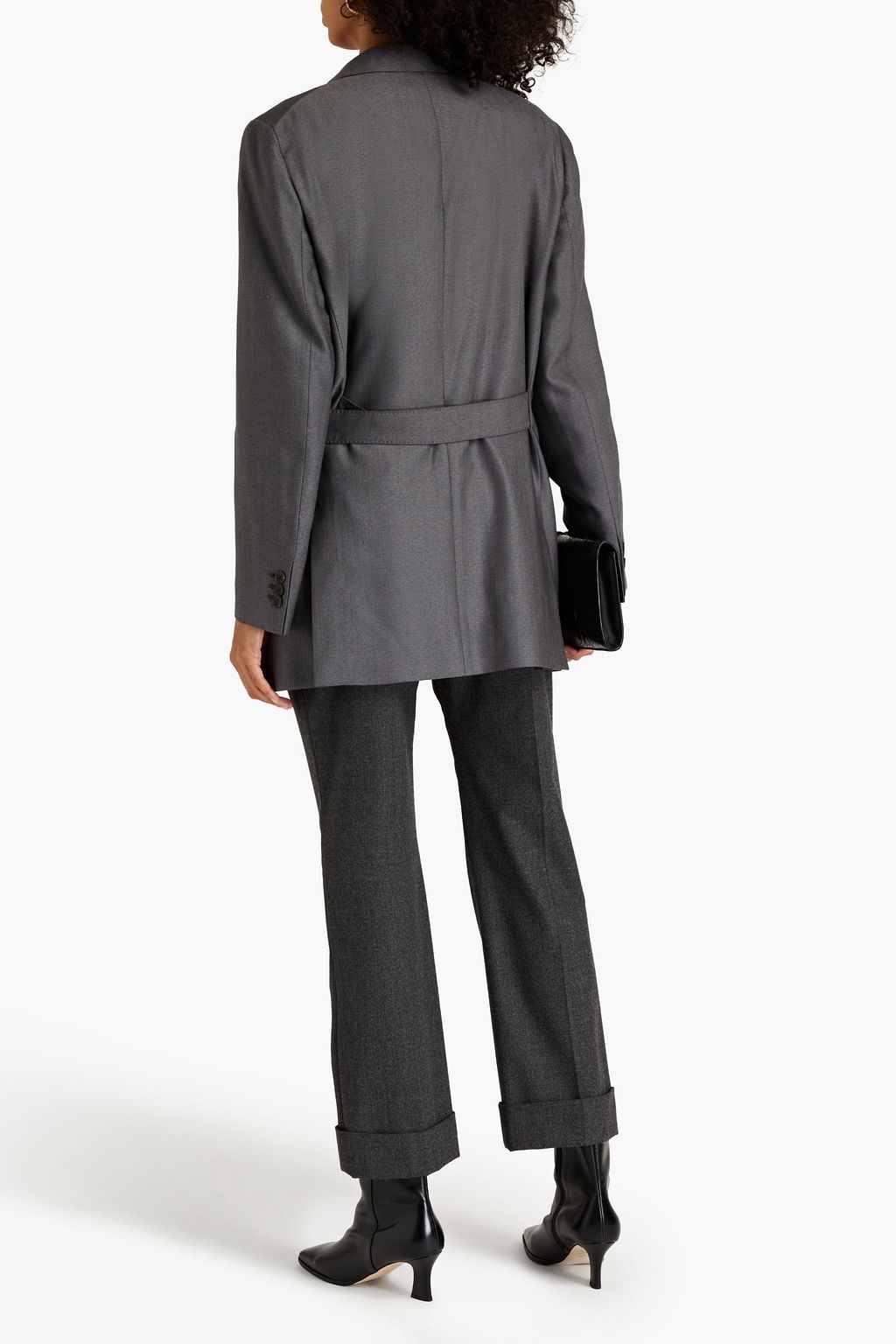 FERRAGAMO Double-breasted wool blazer