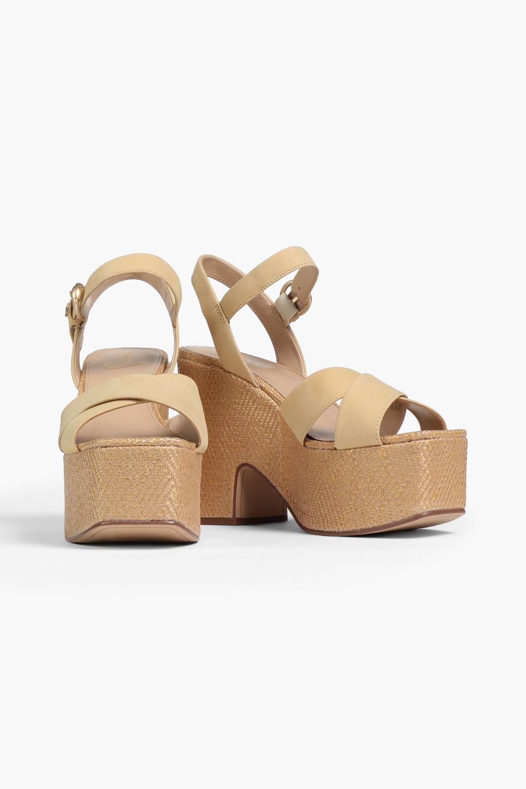 SAM EDELMAN Trianna leather platform sandals