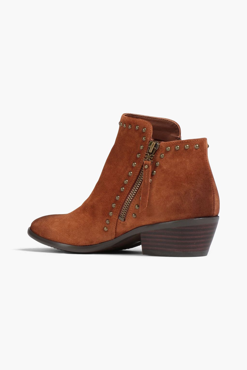 SAM EDELMAN 파올라 스터드 장식 스웨이드 앵클 부츠