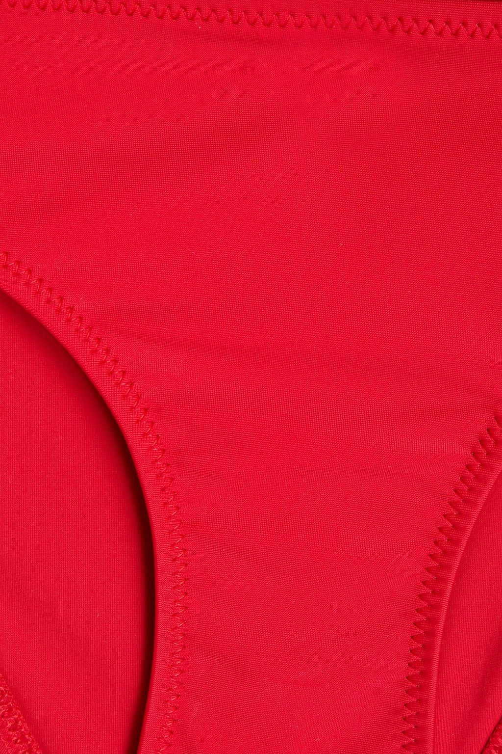 SOLID & STRIPED سروال بكيني ’ذا إيل’ بخصر منخفض بتصميم من عدة ألوان