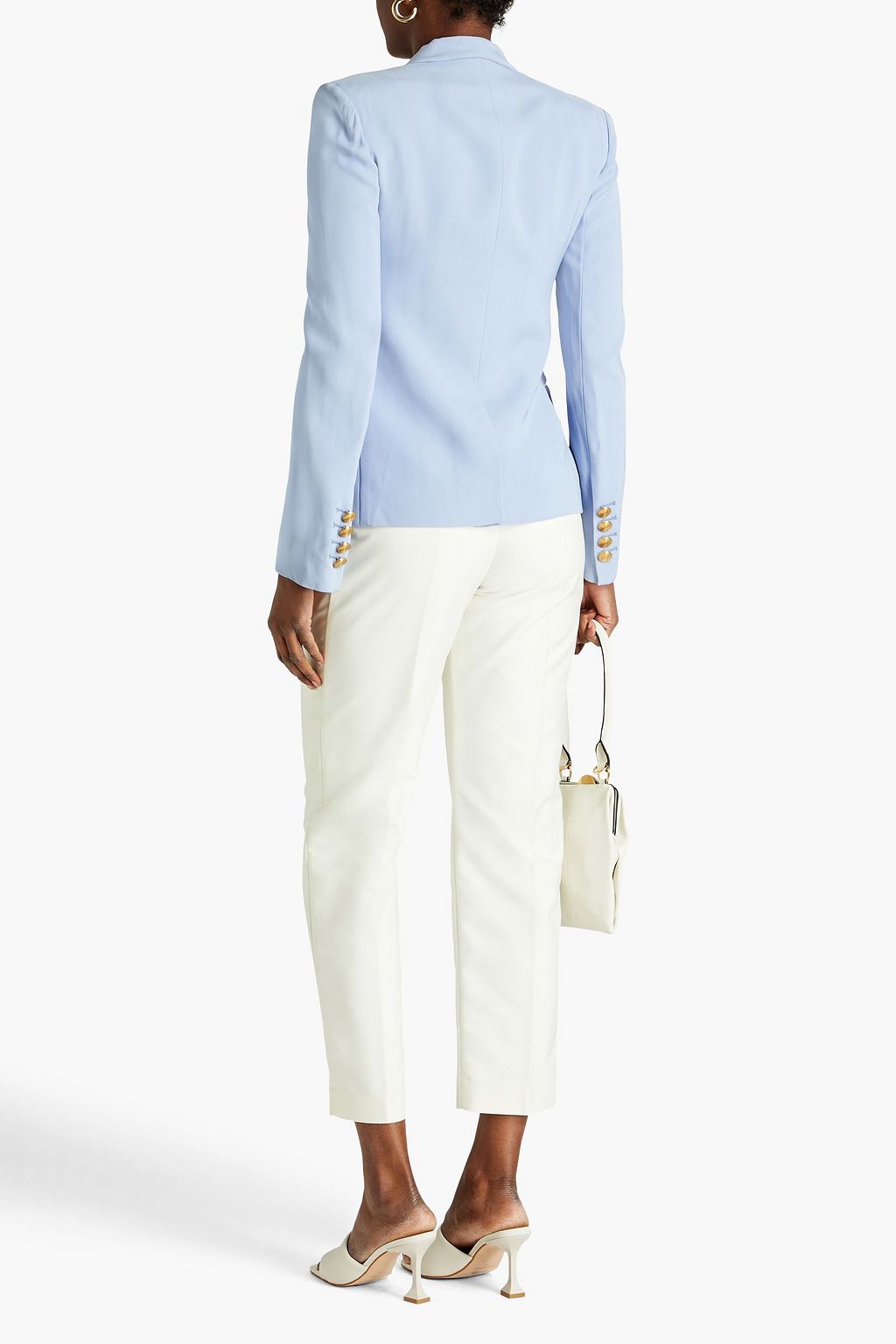 TOD'S Double-breasted crepe blazer