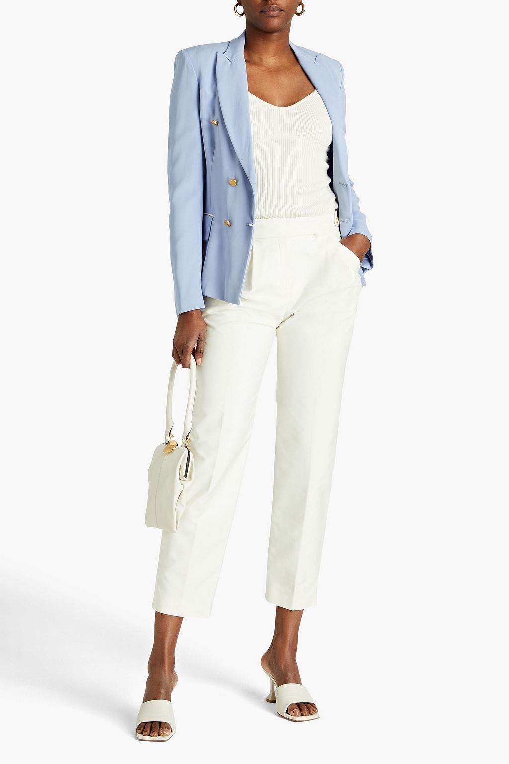 TOD'S Double-breasted crepe blazer