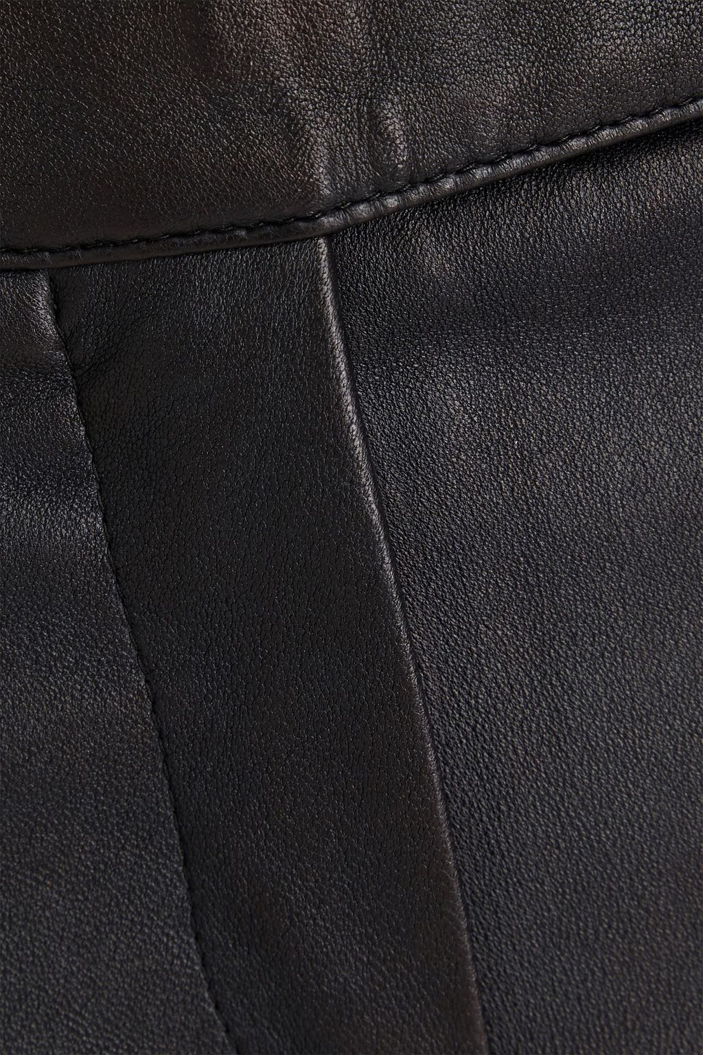 TOD'S Leather skinny pants
