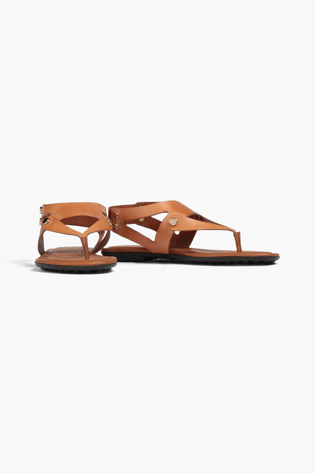 TOD'S Sandalen aus Leder mit Nieten