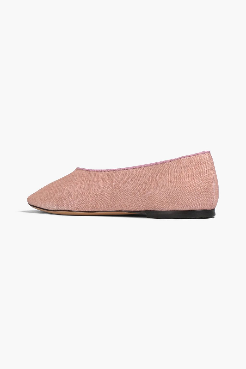 LE MONDE BERYL Regency Ballerinas aus Webstoff mit Flammgarneffekt
