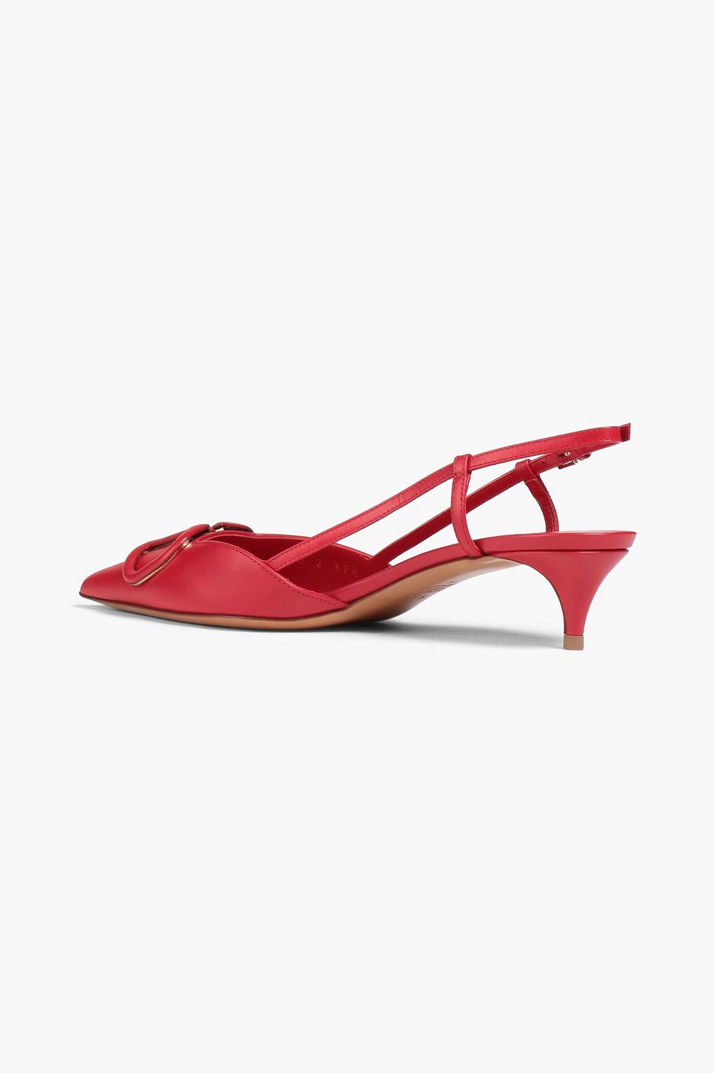 VALENTINO GARAVANI VLOGO leather slingback pumps