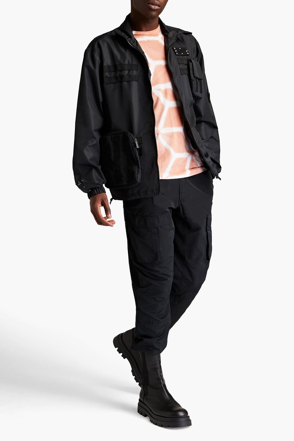 MCQ ALEXANDER MCQUEEN Appliquéd shell jacket