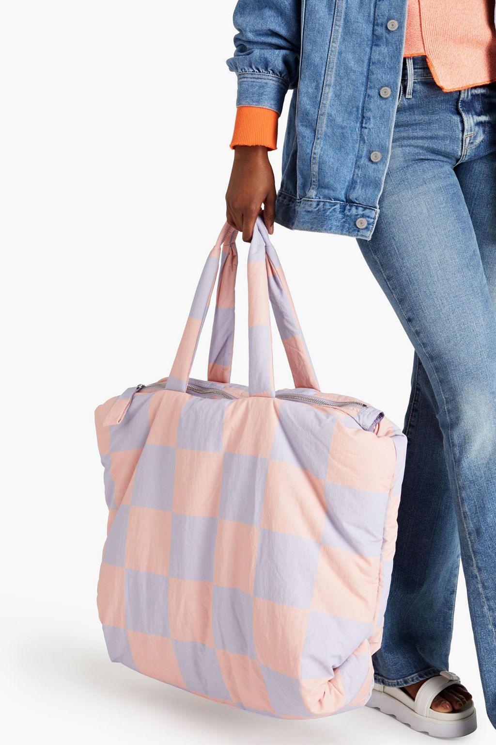 JAKKE. Tate camouflage-print shell tote