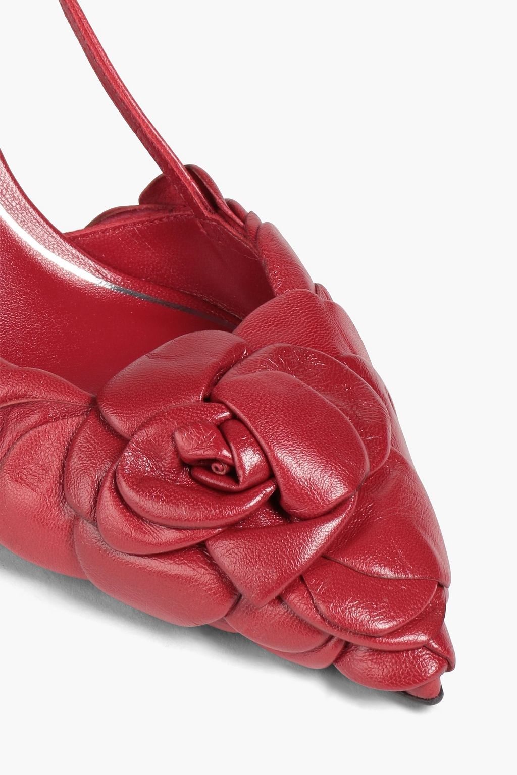 VALENTINO GARAVANI Atelier 03 Rose Edition leather slingback pumps