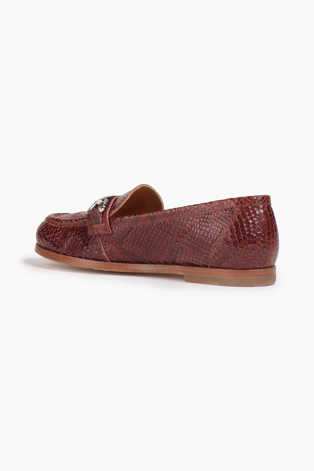 A.P.C. 스네이크 이펙트 가죽 로퍼