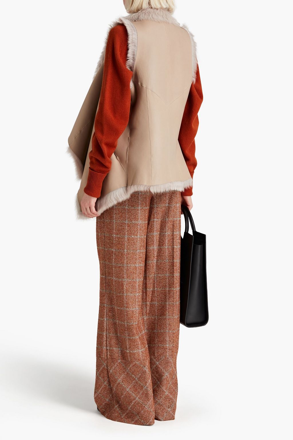 KARL DONOGHUE Reversible shearling vest