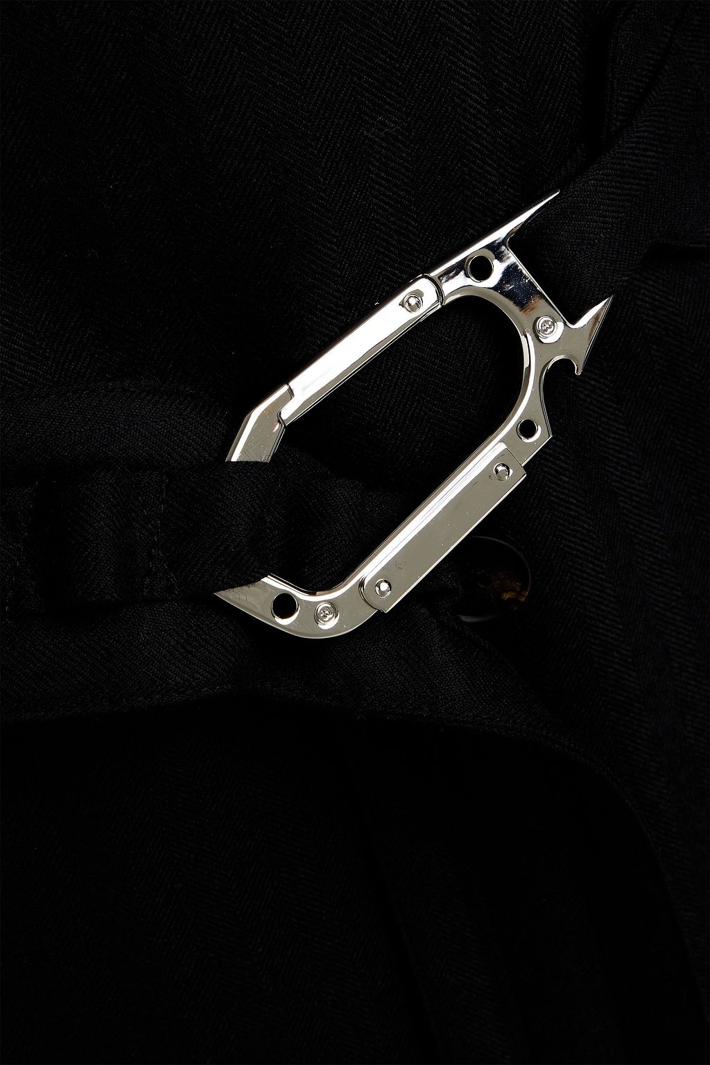 MCQ ALEXANDER MCQUEEN Vortex belted wool-twill trench coat