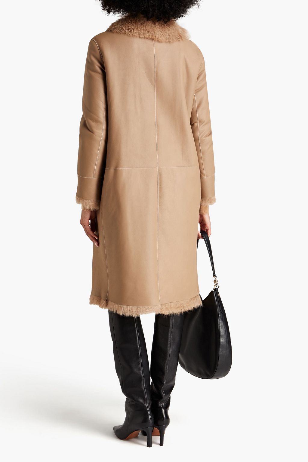KARL DONOGHUE Reversible shearling coat