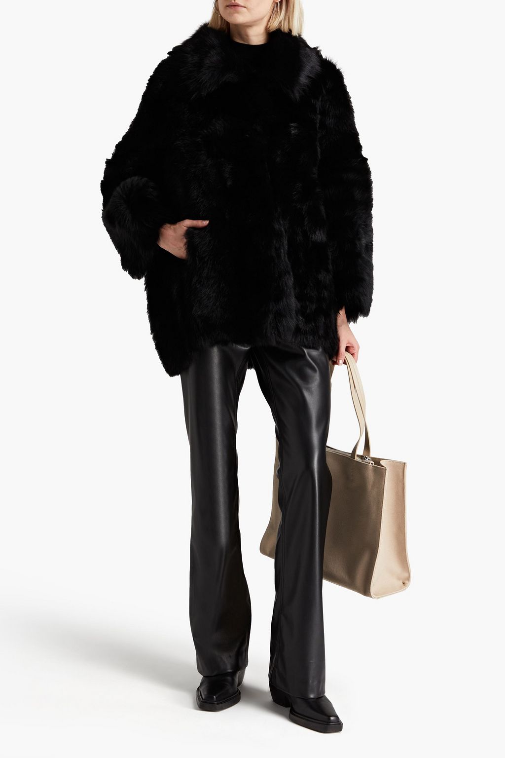 KARL DONOGHUE Oversized shearling jacket