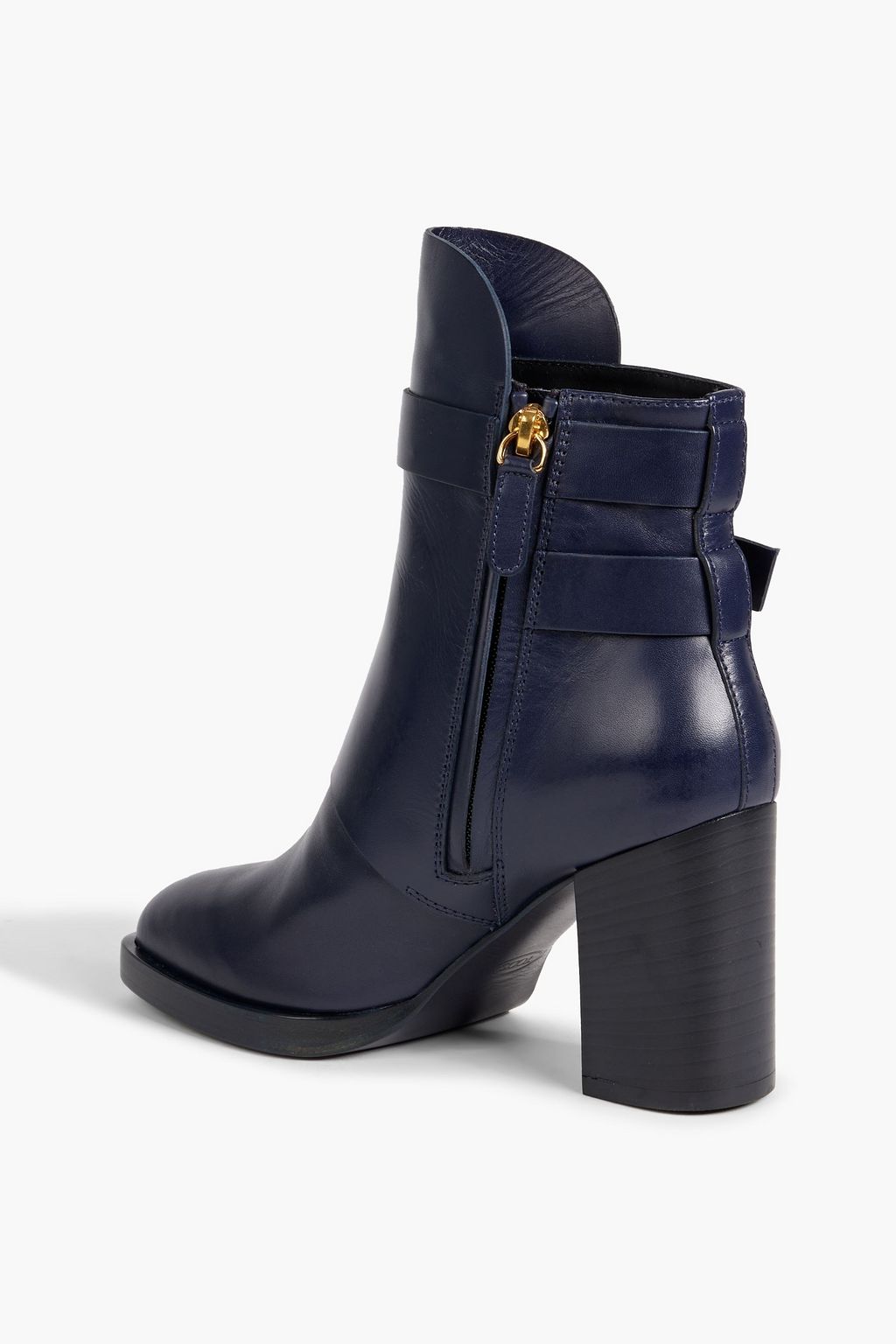 TOD'S Buckled leather ankle boots