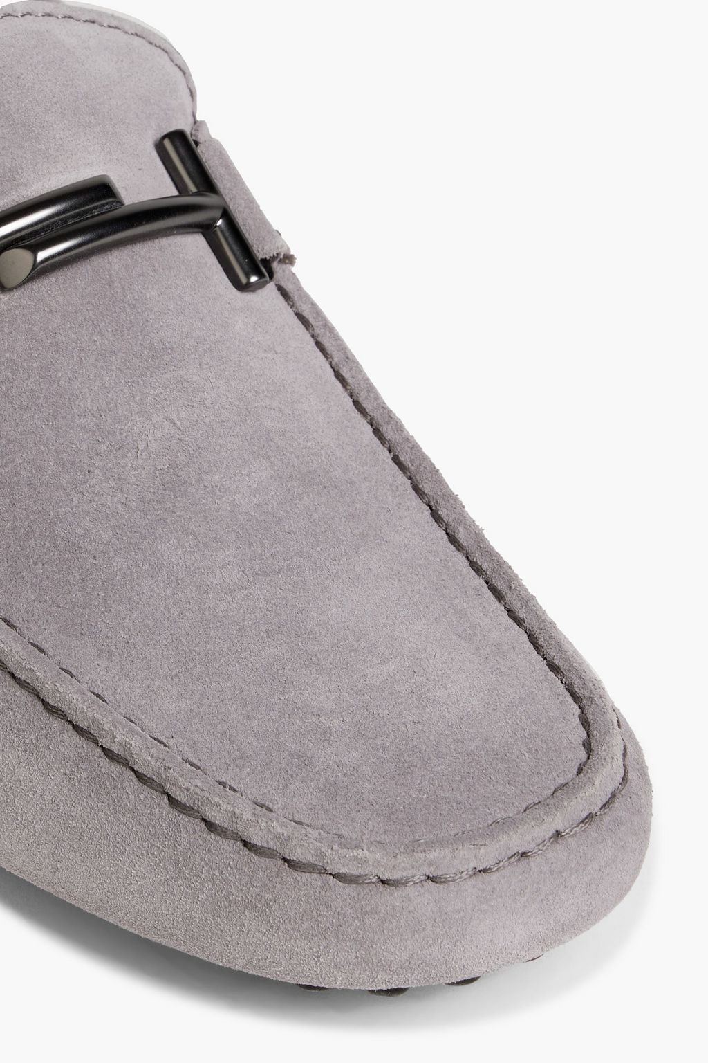 TOD'S Double T suede driving shoes