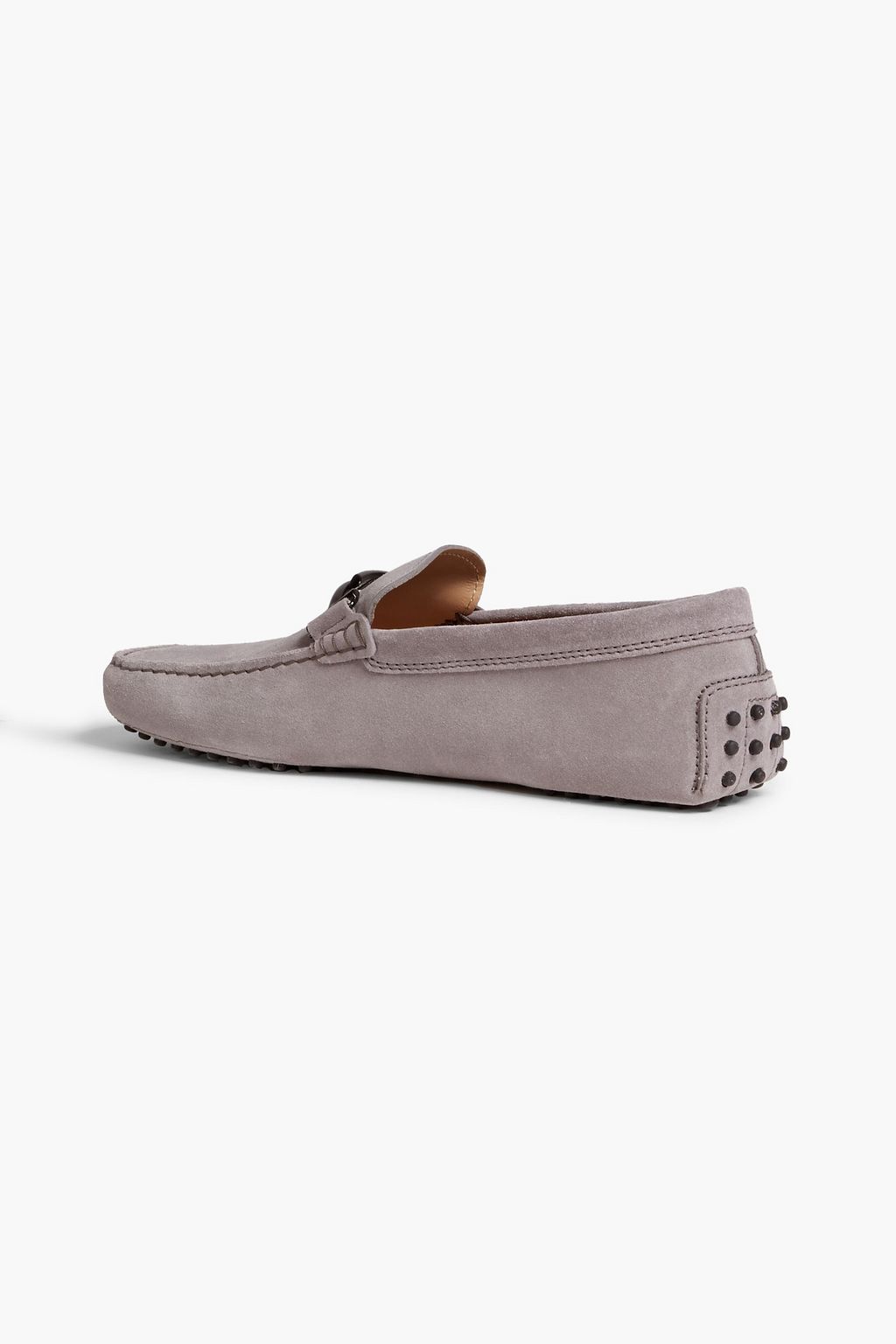 TOD'S Double T suede driving shoes