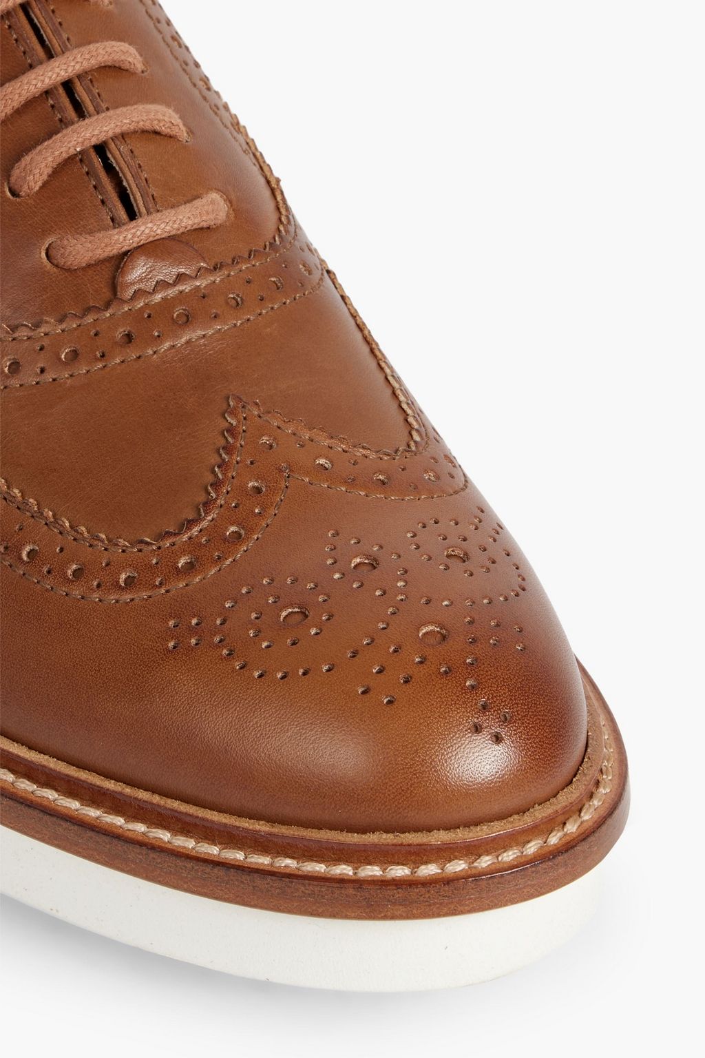 TOD'S Perforated leather brogues
