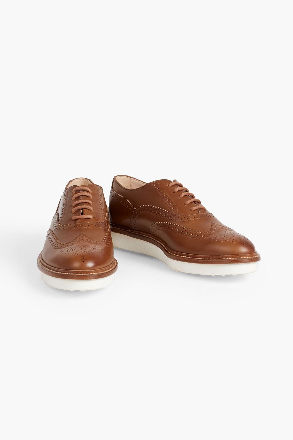 TOD'S Perforated leather brogues