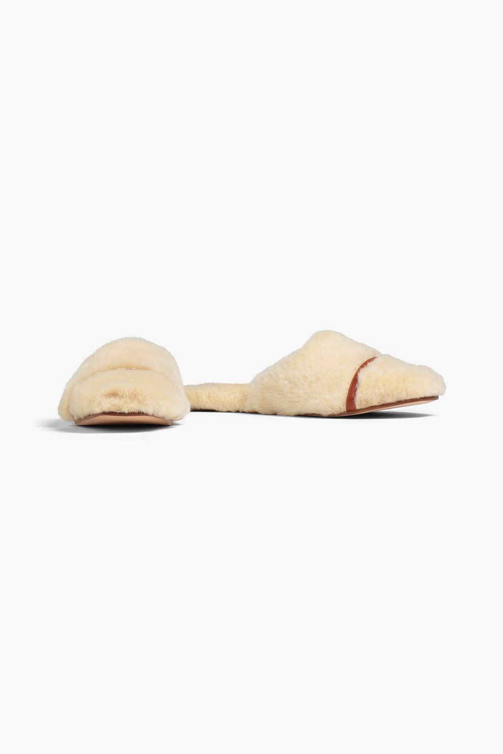MALONE SOULIERS Rene shearling slippers