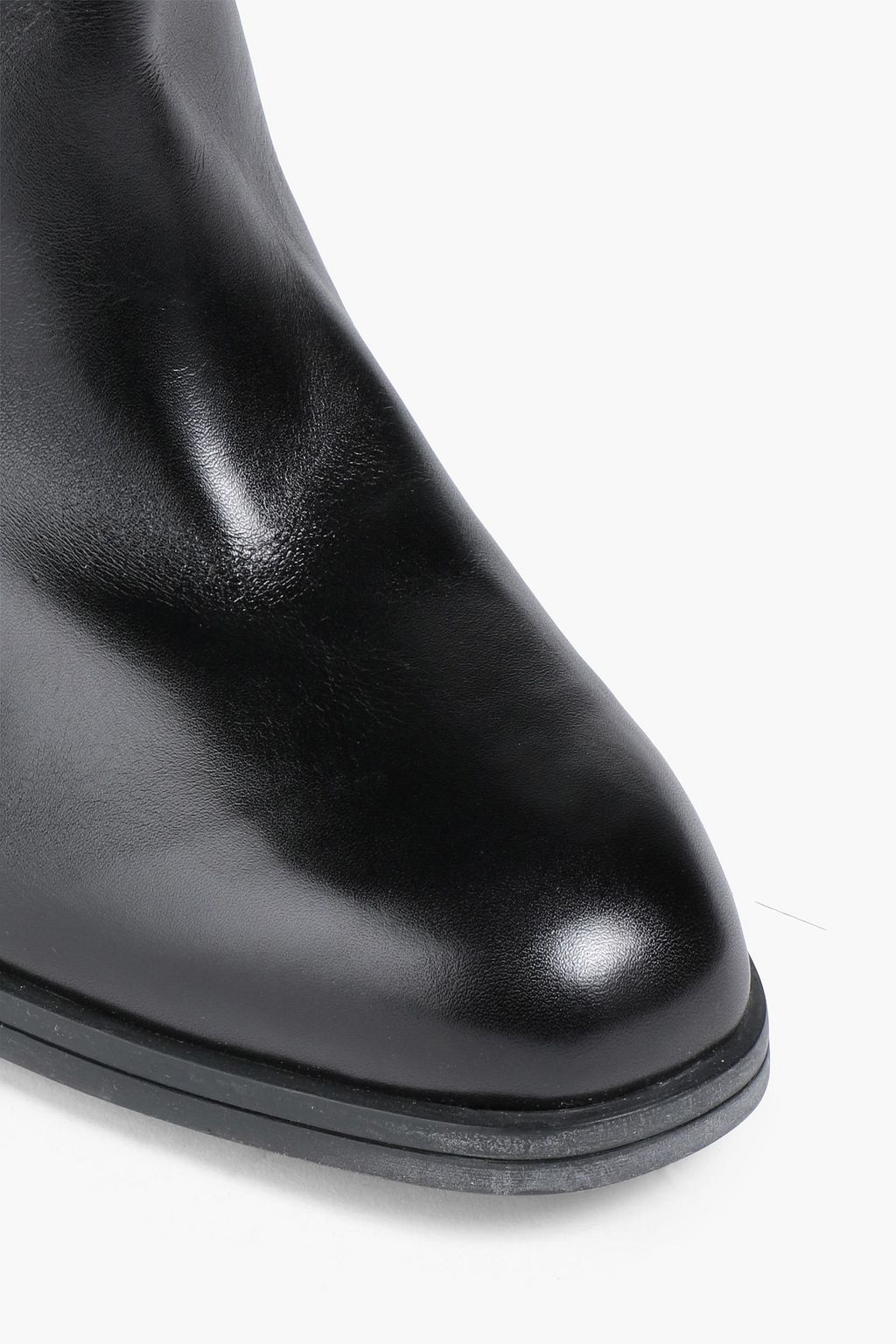 TOD'S 버클 장식 가죽 니하이 부츠
