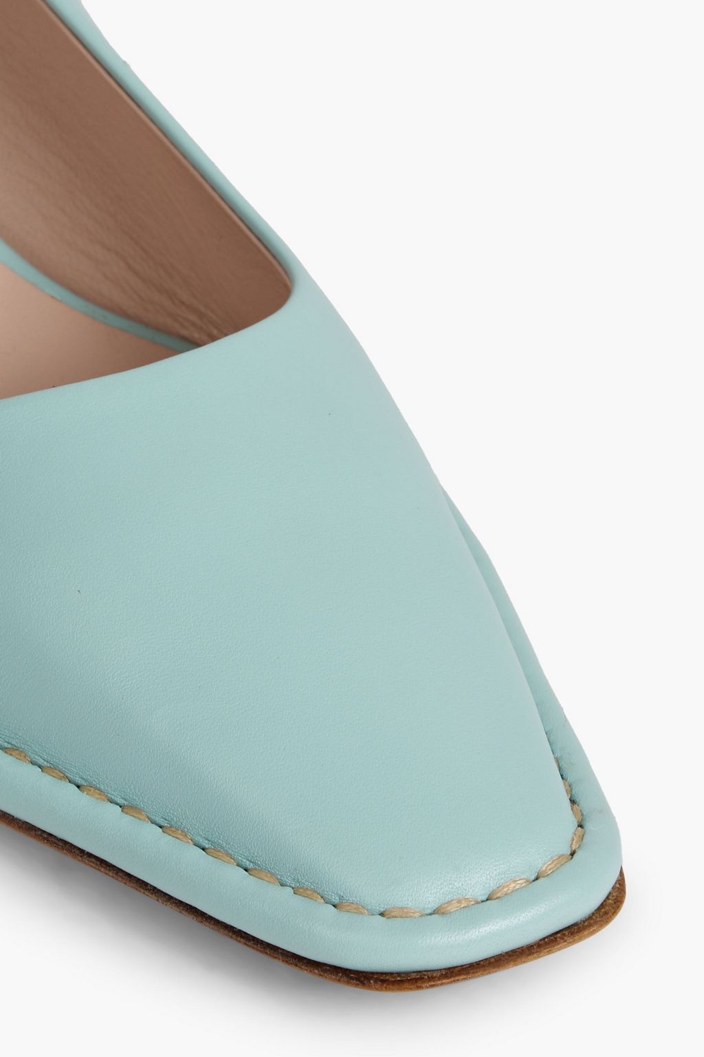 TOD'S Leather slingback pumps